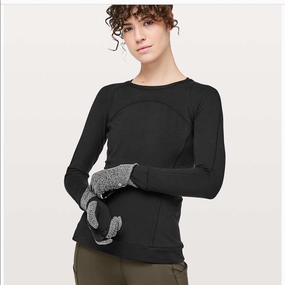 🛑SOLD OUT🛑Lululemon Cross Chill Run Gloves - Picture 3 of 3